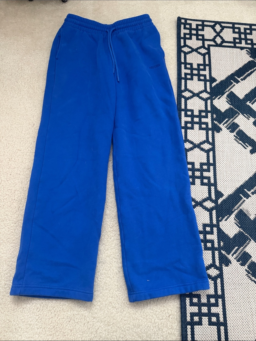 Royal blue sweat pants